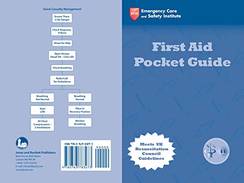 Imagen de archivo de Police First Aid Pocket Guide a la venta por Books Puddle