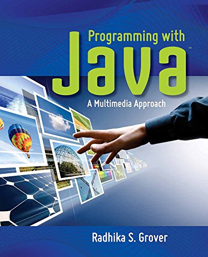 9780763784331: Programming with Java: A Multimedia Approach: A Multimedia Approach