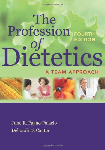 Imagen de archivo de The Profession of Dietetics a la venta por Better World Books