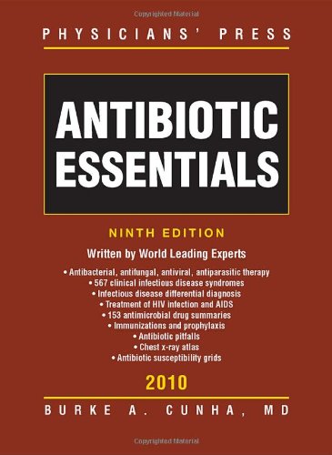 Stock image for Antibiotic Essentials 2010 for sale by HPB-Emerald