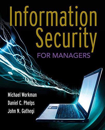 Imagen de archivo de Information Security for Managers a la venta por SecondSale