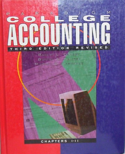 9780763800345: Title: Paradigm College Accounting 3rd Edition Revised Ch