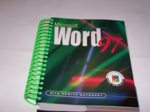 Beispielbild fr Microsoft Word 97 zum Verkauf von Better World Books