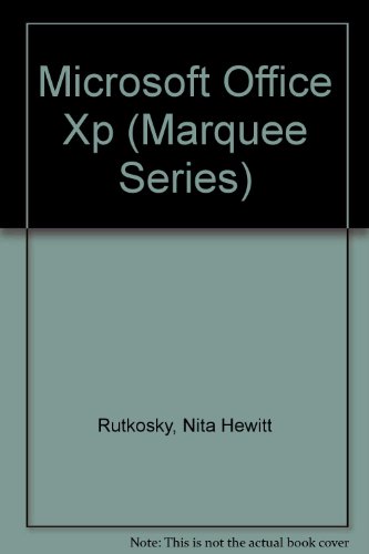 Stock image for Microsoft Office Xp (Marquee Series) for sale by Ergodebooks