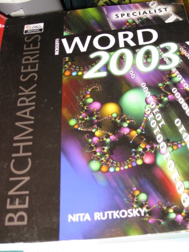 Beispielbild fr Microsoft Word 2003 Specialist Certification zum Verkauf von ThriftBooks-Atlanta