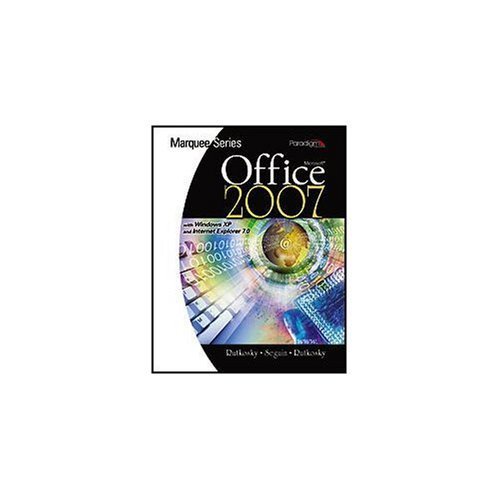 9780763829513: Title: Microsoft Office 2007 With Windows XP Textbook On