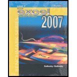 Microsoft Excel 2007 Windows XP Level 1 - Text ONLY (9780763829902) by Rutkosky, Nita
