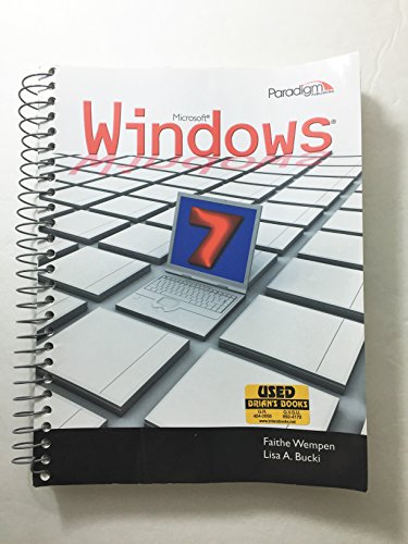 9780763837327: Microsoft Windows 7