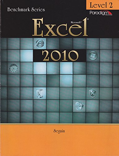 Stock image for Benchmark Series: MicrosoftExcel 2010 Levels 2 : Text with Data Files CD for sale by Better World Books