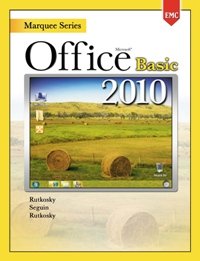 9780763844455: Microsoft OFFICE 2010 Basic Edition (Marquee Series, 1)