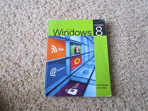 9780763847975: Microsoft Windows 8