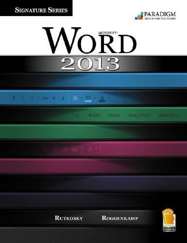 Beispielbild fr Sig Word 2013 Text with CD and SNAP zum Verkauf von Better World Books