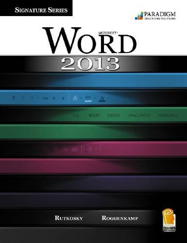 Stock image for Sig Word 2013 Text with CD and SNAP for sale by Better World Books: West