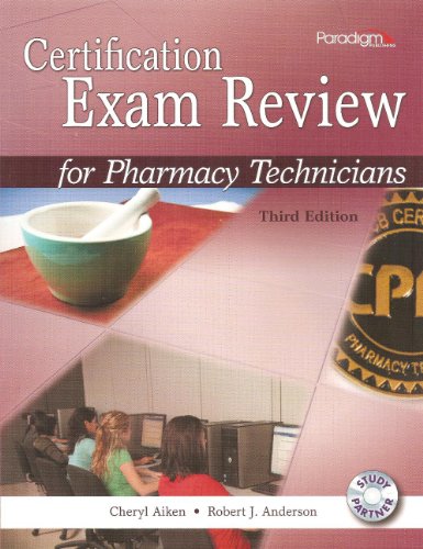 9780763852153: Certification Exam Review for Pharmacy Technicians