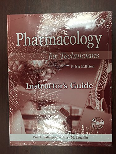 Beispielbild fr Pharmacology for Technicians Instructor Resources zum Verkauf von Better World Books