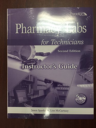 Stock image for Pharmacy Labs for Technicians: Text with NRx Simulation Software CD for sale by HPB-Red