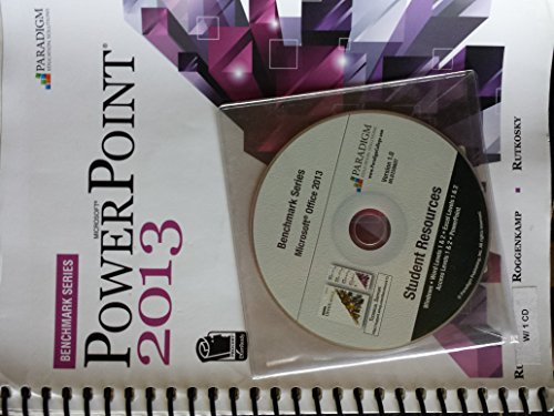 9780763853952: Benchmark Series: Microsoft PowerPoint 2013: Text with data files CD