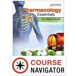 Beispielbild fr Pharmacology Essentials for Allied Health: Text zum Verkauf von Hawking Books