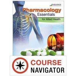 Imagen de archivo de Pharmacology Essentials for Allied Health: Text a la venta por Hawking Books