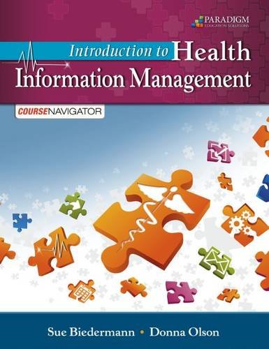 Beispielbild fr Introduction to Health Information Management and Course Navigator zum Verkauf von Better World Books