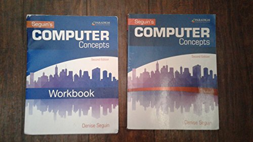 Beispielbild fr Sequin's Computer Concepts Second Edition with Workbook zum Verkauf von The Book Cellar, LLC