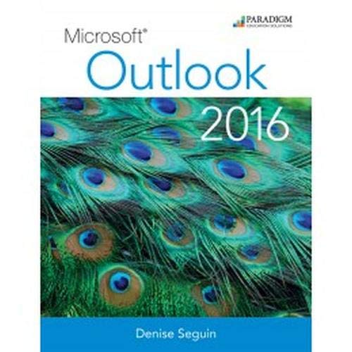 9780763872496: Microsoft Outlook 2016