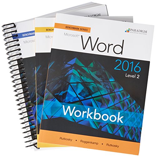 9780763872731: Benchmark Word 2016 - Level 1 AND 2 Text + eBook/Workbook