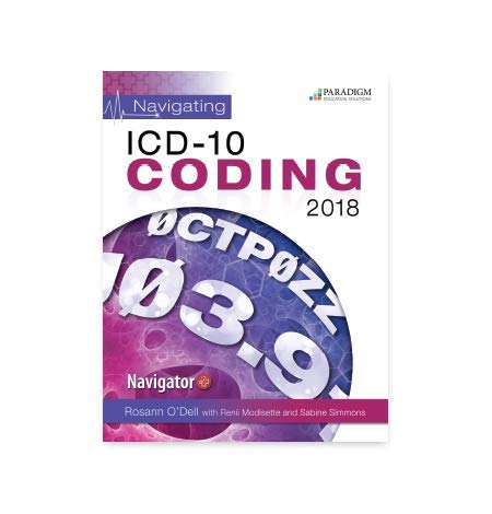 Stock image for Navigating ICD-10 Coding 2018 (Standalone Book) for sale by HPB-Red