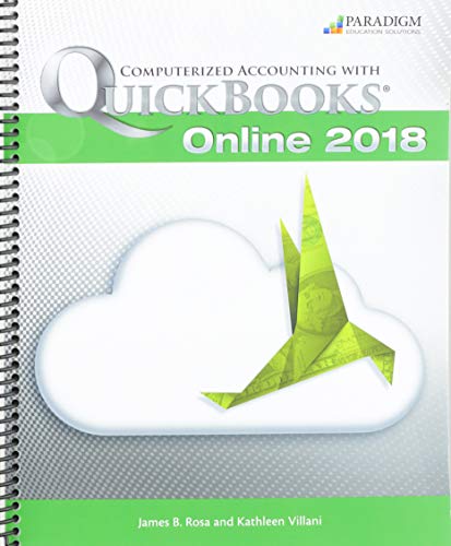 Beispielbild fr Computerized Accounting with Quickbooks 2018 Online and Text zum Verkauf von BooksRun