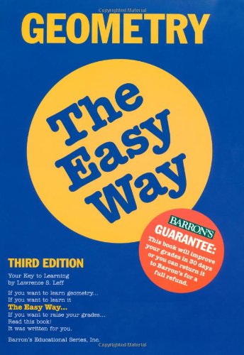 Stock image for Geometry the Easy Way (Barrons Easy Series) for sale by Off The Shelf
