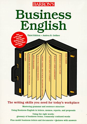 Beispielbild fr Business English: A Complete Guide to Developing an Effective Business Writing Style zum Verkauf von Aaron Books