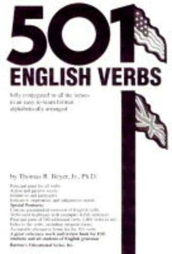 Imagen de archivo de 501 English Verbs a la venta por Better World Books: West