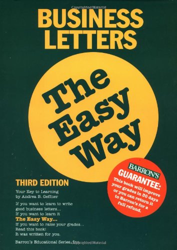 9780764103148: Business Letters the Easy Way