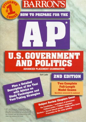 Beispielbild fr How to Prepare for the AP: U.S. Government and Politics zum Verkauf von ThriftBooks-Dallas