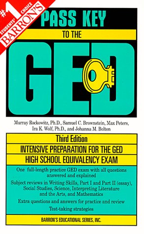 Stock image for Pass Key to the GED for sale by Better World Books