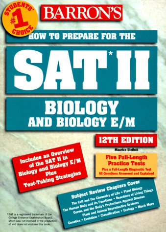 Beispielbild fr How to Prepare for the SAT II : Biology zum Verkauf von Better World Books