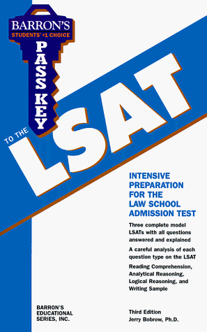 Stock image for Pass Key to the LSAT : Law School Admission Test for sale by Better World Books