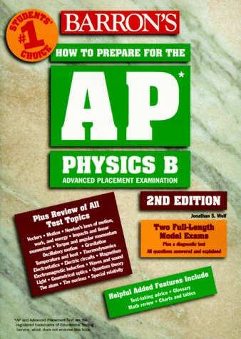 Stock image for How to Prepare for the AP Physics B for sale by Better World Books