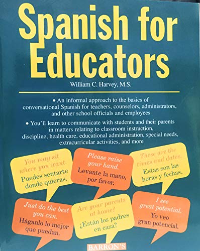 9780764104961: Spanish for Educators (Book only) (English and Spanish Edition)