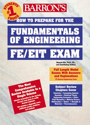 9780764106514: How to Prepare for the FE/EIT Exam: Fundamentals of Engineering