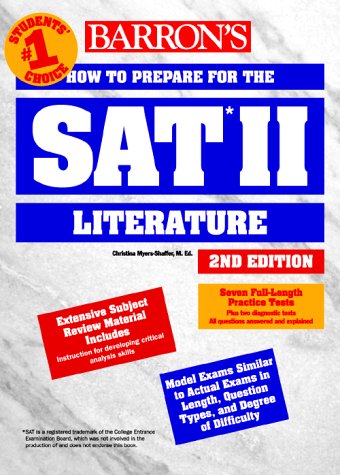 Stock image for How to Prepare for SAT II: Literature for sale by ThriftBooks-Dallas