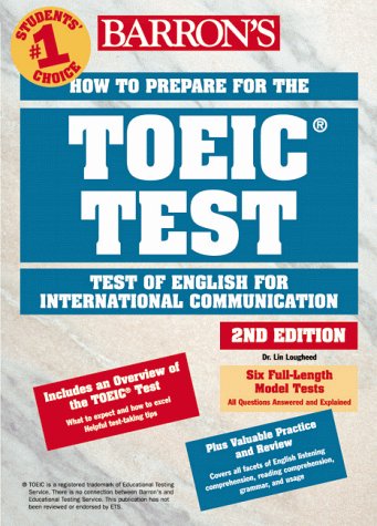 9780764108778: Barron's How to Prepare for the Toeic: Test of English for International Communication