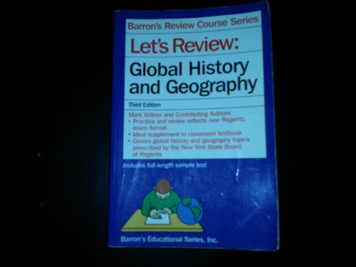 Imagen de archivo de Let's Review : Global History and Geography a la venta por Better World Books