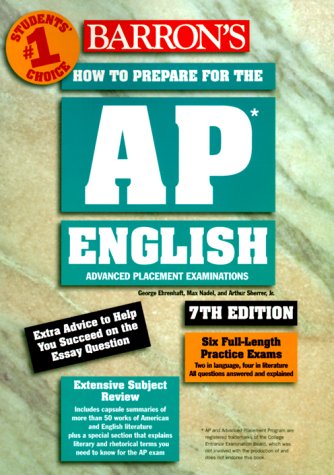 9780764112300: How to Prepare for the Ap English Advanced Placement Examinations : Literature and Composition Language and Composition (Barron's How to Prepare for t