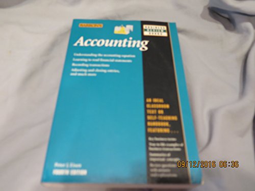 9780764112737: Accounting (Barron's Business Review Series)