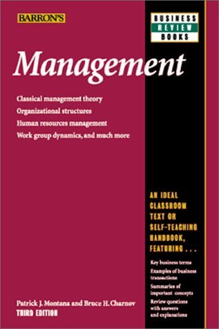 9780764112768: Management (Barron's Business Review Series)