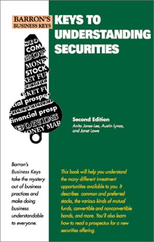 Beispielbild fr Keys to Understanding Securities (Barrons Business Keys) zum Verkauf von Hawking Books