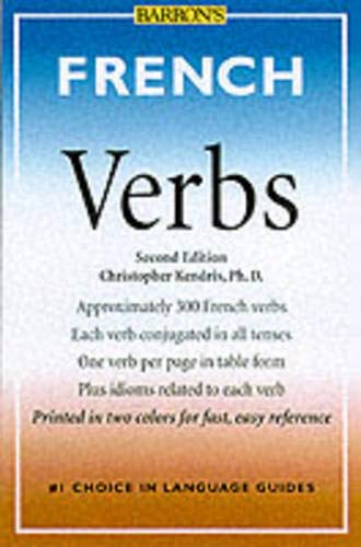 Imagen de archivo de French Verbs Barrons Verb Seri a la venta por SecondSale