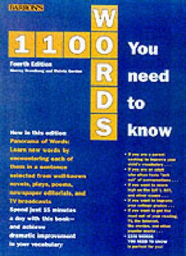 Stock image for 1100 Words You Need to Know for sale by Better World Books