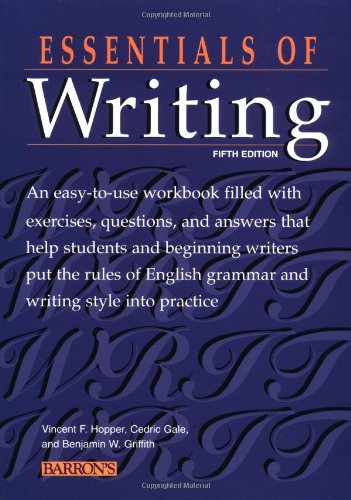 Imagen de archivo de Essentials of Writing a la venta por Better World Books